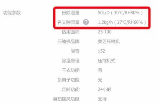 除濕機里的貓膩：兩個除濕量怎么選？