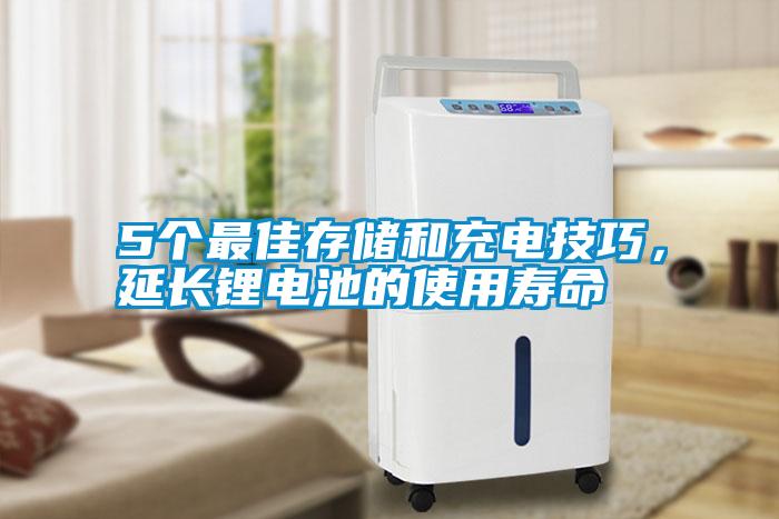 5個最佳存儲和充電技巧，延長鋰電池的使用壽命