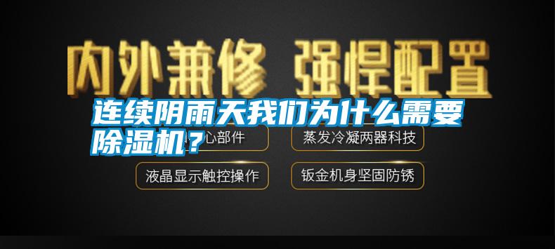 連續(xù)陰雨天我們?yōu)槭裁葱枰凉駲C？