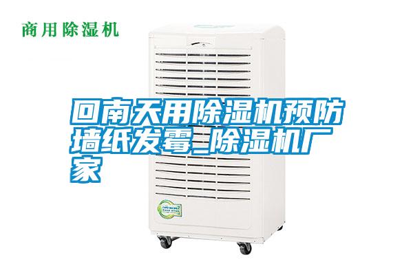 回南天用除濕機預(yù)防墻紙發(fā)霉_除濕機廠家