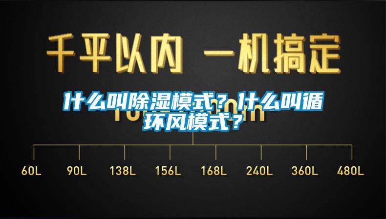 什么叫除濕模式？什么叫循環(huán)風(fēng)模式？