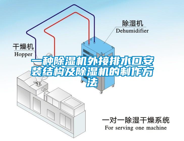 一種除濕機外接排水口安裝結構及除濕機的制作方法