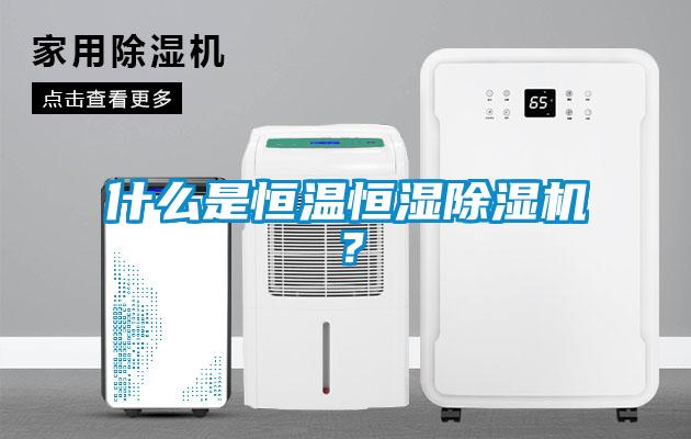 什么是恒溫恒濕除濕機(jī)？