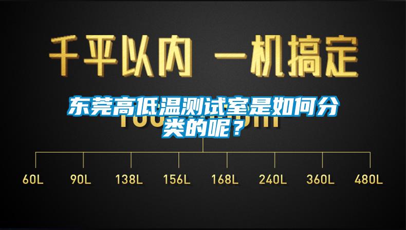 東莞高低溫測試室是如何分類的呢？