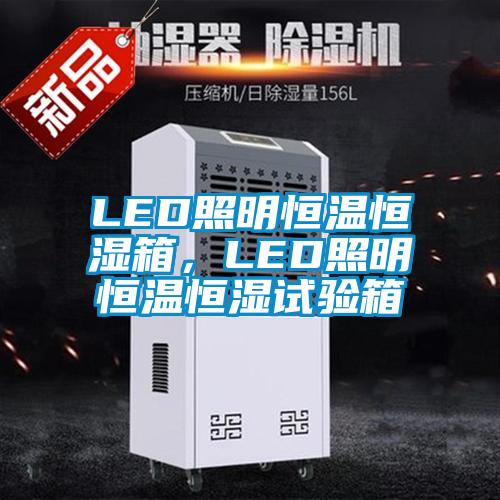 LED照明恒溫恒濕箱，LED照明恒溫恒濕試驗(yàn)箱