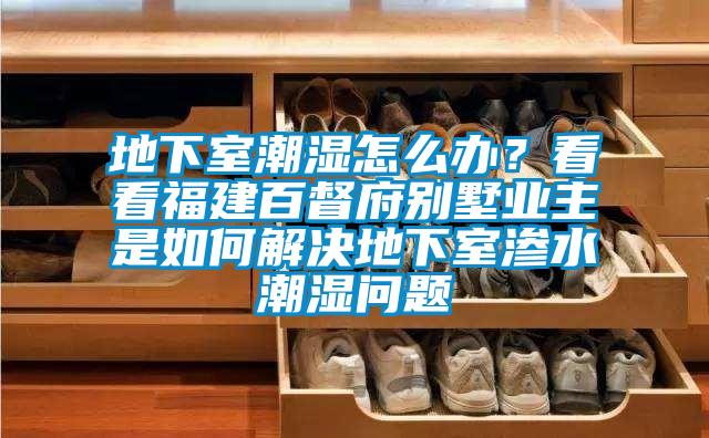 地下室潮濕怎么辦？看看福建百督府別墅業(yè)主是如何解決地下室滲水潮濕問題