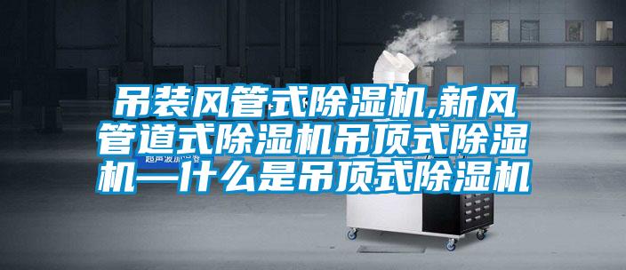 吊裝風管式除濕機,新風管道式除濕機吊頂式除濕機—什么是吊頂式除濕機