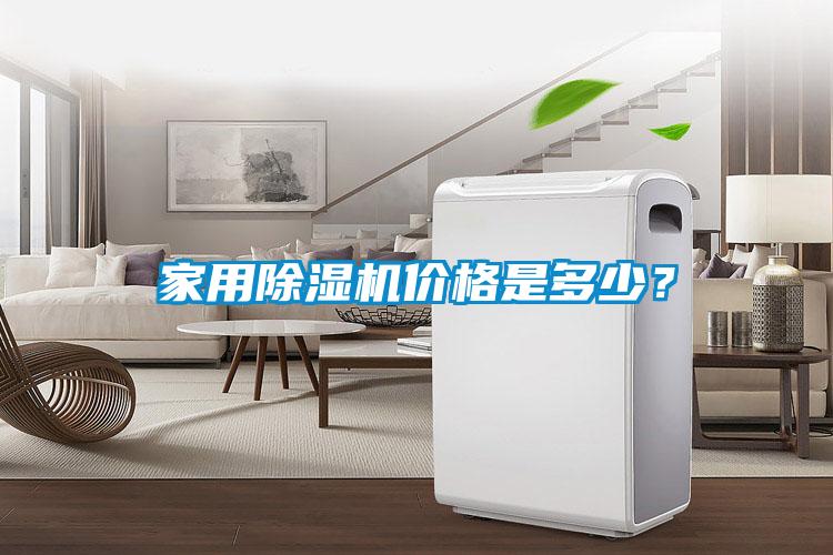 家用除濕機價格是多少？