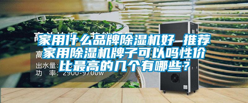 家用什么品牌除濕機(jī)好 推薦家用除濕機(jī)牌子可以嗎性價比最高的幾個有哪些？