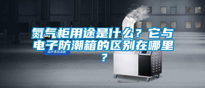 氮氣柜用途是什么？它與電子防潮箱的區(qū)別在哪里？