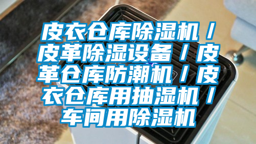 皮衣倉庫除濕機／皮革除濕設備／皮革倉庫防潮機／皮衣倉庫用抽濕機／車間用除濕機