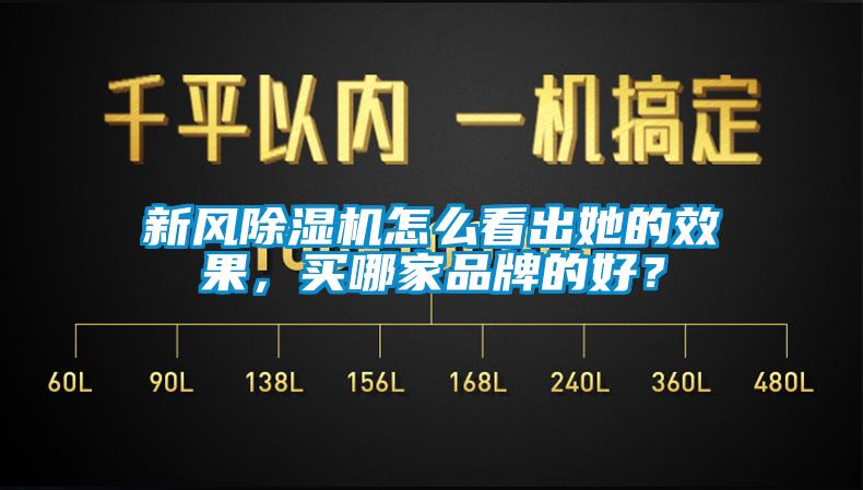 新風(fēng)除濕機(jī)怎么看出她的效果，買哪家品牌的好？