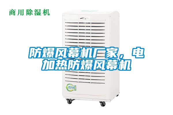 防爆風(fēng)幕機廠家，電加熱防爆風(fēng)幕機