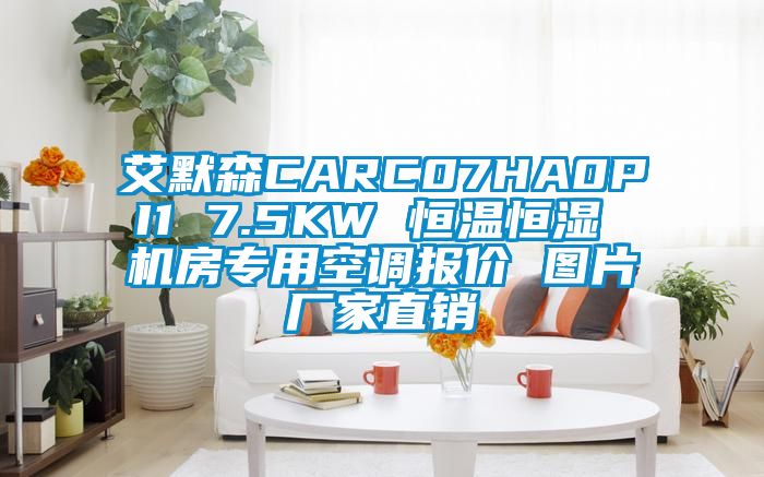 艾默森CARC07HA0PI1 7.5KW 恒溫恒濕 機(jī)房專用空調(diào)報(bào)價(jià) 圖片廠家直銷