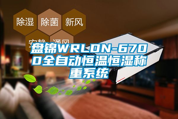 盤錦WRLDN-6700全自動(dòng)恒溫恒濕稱重系統(tǒng)