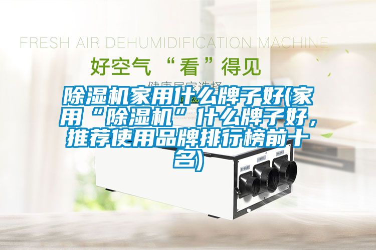 除濕機家用什么牌子好(家用“除濕機”什么牌子好，推薦使用品牌排行榜前十名)