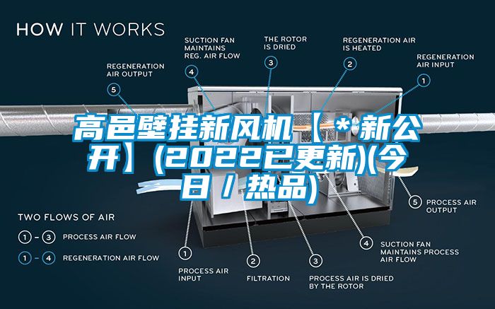 高邑壁掛新風(fēng)機【＊新公開】(2022已更新)(今日／熱品)