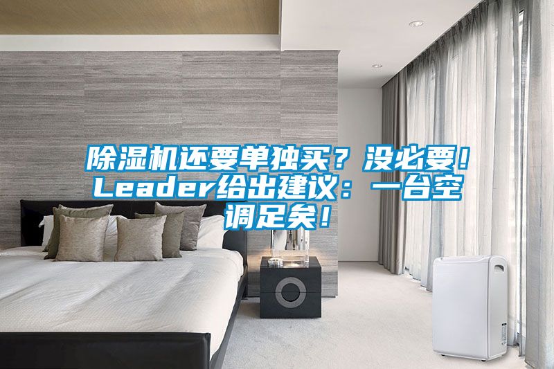 除濕機(jī)還要單獨(dú)買？沒(méi)必要！Leader給出建議：一臺(tái)空調(diào)足矣！